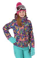 Spyder Lola Snow Jacket - Girl's - Frontier Large Ditz Print