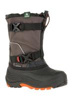 Kamik Glacial2 Boot - Youth - Charcoal / Flame