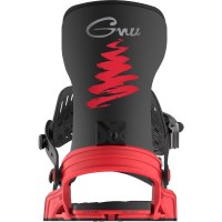 Bent Metal Men's Axtion Bindings - Red / Black