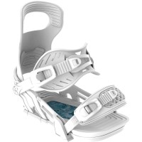 Bent Metal Men's Logic Snowboard Bindings - White