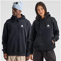 Burton Unisex Mountain Pullover Hoodie - True Black