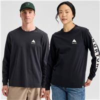 Burton Unisex Elite Long Sleeve T-Shirt - True Black