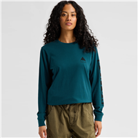 Burton Unisex Elite Long Sleeve T-Shirt - Atlantic Teal