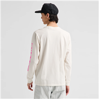 Burton Unisex Elite Long Sleeve T-Shirt - Stout White / Shockwave Pink