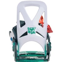 Burton Kids' Mini Grom Binding - Green / Multi