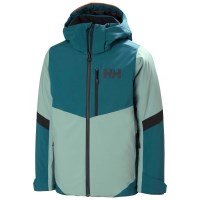 Helly Hansen Juniors' Elevate Ski Jacket - Dark Creek