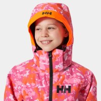 Helly Hansen Juniors’ Stellar Ski Jacket - Dragon Fruit