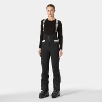 Helly Hansen Women's Avanti Softshell Ski Bib Pants - Black (990)