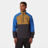 Helly Hansen Men's Cascade Shield Anorak - Ebony / Cobalt 2.0