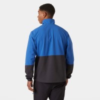 Helly Hansen Men's Cascade Shield Anorak - Ebony / Cobalt 2.0