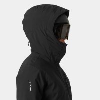 Helly Hansen Women's Snowplay Long Insulated Ski Jacket - Black (990)