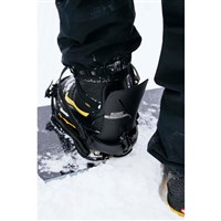 Rome Men's Katana AW AsymWrap FASE Snowboard Bindings - Black