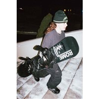 Rome Women's Katana AW AsymWrap FASE Snowboard Bindings - Black
