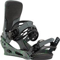 Burton Men's Cartel Re:Flex Snowboard Bindings - Gray / Green Voltage