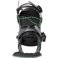 Burton Men's Cartel Re:Flex Snowboard Bindings - Gray / Green Voltage