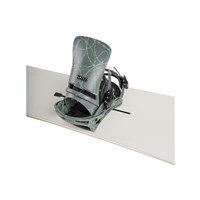 Burton Men's Cartel Re:Flex Snowboard Bindings - Gray / Green Voltage