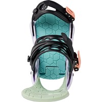 Burton Smalls Re:Flex Snowboard Bindings - Youth - White / Multi
