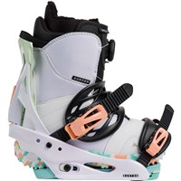 Burton Smalls Re:Flex Snowboard Bindings - Youth - White / Multi