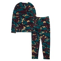 Burton Kids' Fleece Base Layer Set - Seersucker Camo