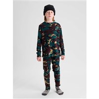 Burton Kids' Fleece Base Layer Set - Seersucker Camo