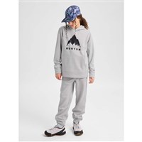 Burton Kids' Oak Pullover Hoodie - Gray Cloud Heather
