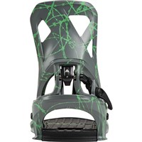 Burton Step On Re:Flex Snowboard Bindings - Men's - Gray / Green Voltage