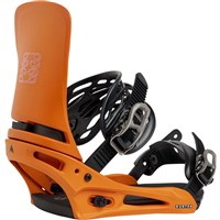 Burton Men's Cartel X Re:Flex Snowboard Bindings - Goldfish Orange