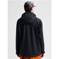 Burton Men's Crown Weatherproof Pullover Fleece - True Black Heather