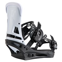 Burton Men's Malavita Snowboard Bindings - Black / White