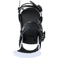 Burton Men's Malavita Snowboard Bindings - Black / White