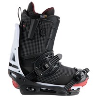Burton Men's Malavita Snowboard Bindings - Black / White