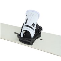 Burton Men's Malavita Snowboard Bindings - Black / White