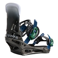 Burton Men's Malavita Snowboard Bindings - Black Fade