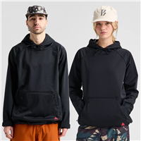 Burton Crown Weatherproof Riding Pullover Hoodie - True Black