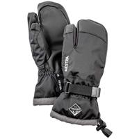 Hestra Gauntlet CZone Jr. Glove (3 Finger) - Junior - Black / Dark Grey