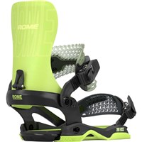 Rome Men's 390 Boss AW AsymWrap Snowboard Bindings - Acid