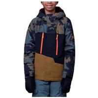 686 Geo Insulated Jacket - Boy's - Breen Nebula Colorblock