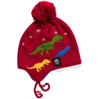 Turtle Fur Chomp Chomp Beanie - Youth - Red