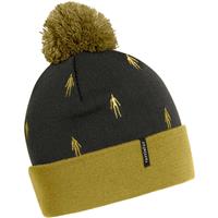 Turtle Fur Human Pom Beanie - Gold