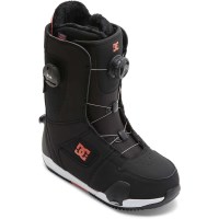 DC Phase BOA Pro Step On Snowboard Boot - Women's - Black / Hot Coral