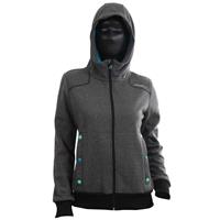 O'Neill Shimmer Full Zip Fleece - Girl's - Black Out