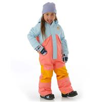 Burton One Piece Toddler Snow Suit - Crystal Blue / Georgia Peach