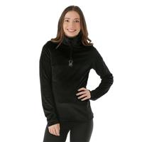 Spyder Shimmer Bug Zip T-Neck - Women's - Black