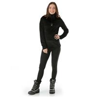 Spyder Shimmer Bug Zip T-Neck - Women's - Black