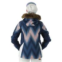 Roxy Jet Ski Premium Jacket - Women's - Medieval Blue Chevron (BTE2)