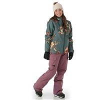 The North Face Descendit Jacket - Women's - Balsam Green Aprés Flower Print