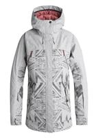 Roxy Tribe Jacket - Women's - Warm Heather Grey / Matador Jacq