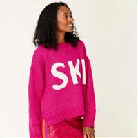 Krimson Klover Women's Ski Pullover Sweater - Jazzy Pink (895)