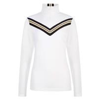 Fera Women's Luxe 1/2 Zip Top - White