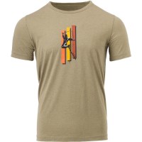 Flylow Men's Backscratcher T-Shirt - Capers Heather